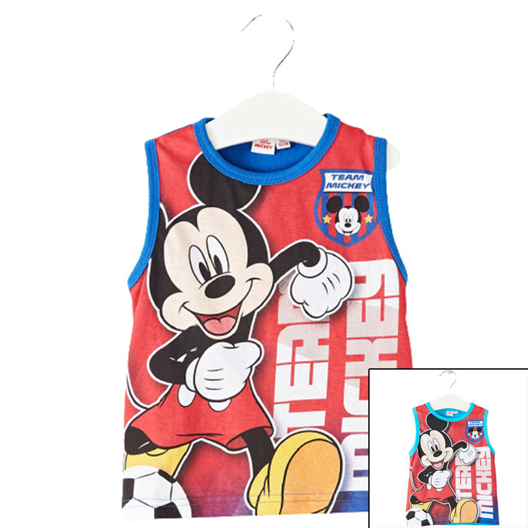 Picture of MIC21221324- COTTON MICKEY SLEEVELESS TOP